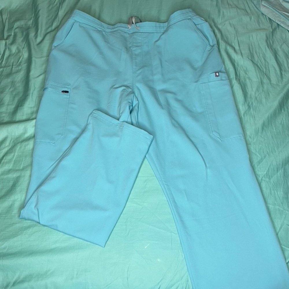 FIGS Womens Technical Collection in Sea Glass Pant